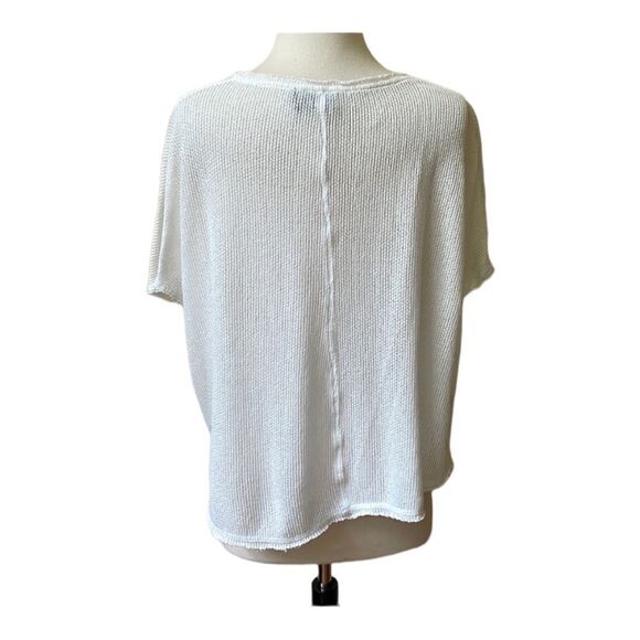 Urban Outfitters | UO Out From Under Short Sleeve Oversized Waffle Knit Top | S - Picture 3 of 5